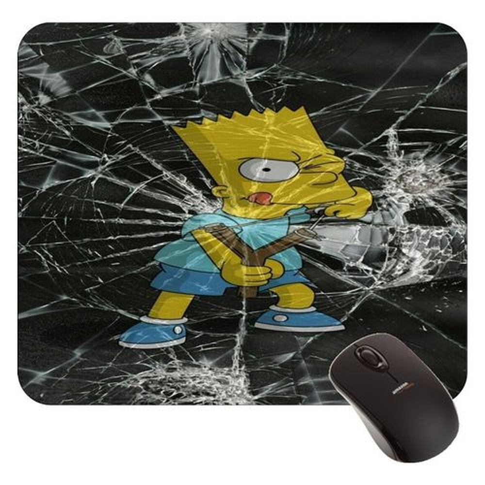 Mousepad Bart Simpson Desenho Infantil Simpsons Tv em Promoção na Americanas