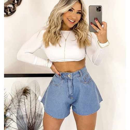Short feminino na moda Clearance