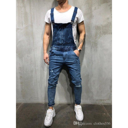 macacoes jeans masculino
