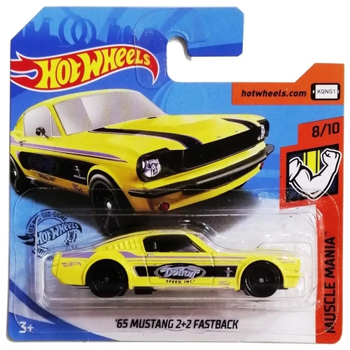 Carrinho Hot Wheels 65 Mustang Fastback Amarelo 2020 em Promoção na  Americanas