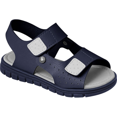sandalia infantil azul marinho