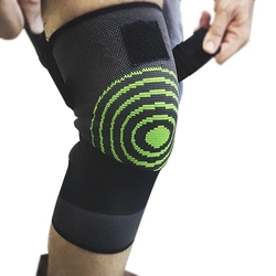Joelheira Elastica 3D bandagem Compressão Exercício Joelhos Estabilidade Academia Apoio Suporte Articulação Fitness é boa?