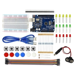 Kit Arduino Uno R3 Iniciante 78 Peças + Brinde Menor preço em Kit Arduino Uno R3 Iniciante 78 Peças + Brinde