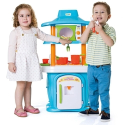 Cozinha Infantil Le Grand Chef Júnior Azul - TaTeTi - Calesita Menor preço em Cozinha Infantil Le Grand Chef Júnior Azul - TaTeTi - Calesita