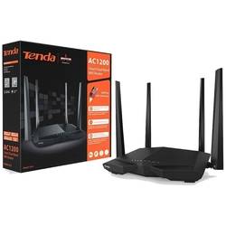 Roteador Tenda AC6 Dual-Band AC1200 Mbps Beamforming+ 2.4Ghz e 5Ghz 5 Anos Garantia High Power - AC6 é boa?