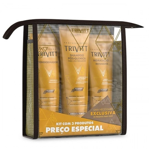 Qual o preço do(a)Trivitt Kit Manutenção (Shampoo + Condicionador + Máscara) Trivitt Kit Manutenção (Shampoo + Condicionador + Máscara)