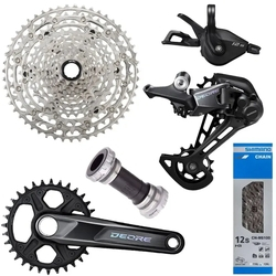 Grupo Shimano Deore M6100 1x12 Micro Spline 12v Menor preço em Grupo Shimano Deore M6100 1x12 Micro Spline 12v