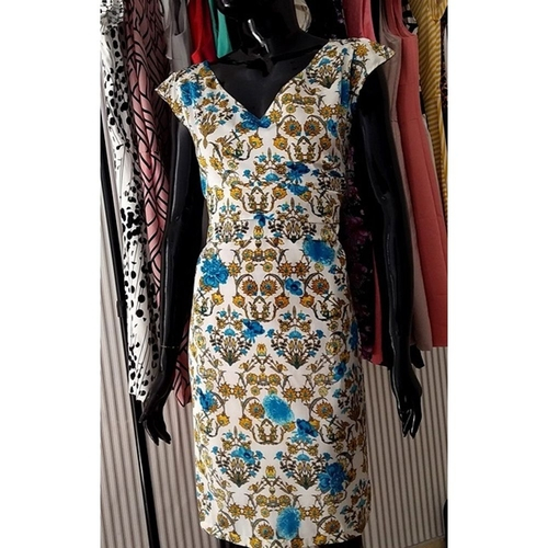 vestido florido social