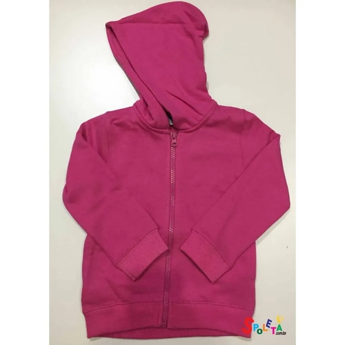 girls fleece lined moletom com capuz