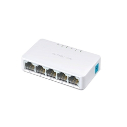 Switch MS105 5 Portas RJ45 10/100Mbps Auto-MDI/MDIX - Mercusys Menor preço em Switch MS105 5 Portas RJ45 10/100Mbps Auto-MDI/MDIX - Mercusys