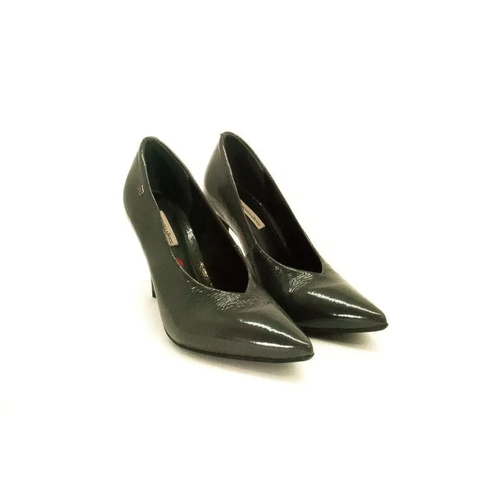 scarpin cinza escuro