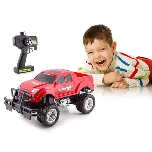 carrinho de controle remoto monster truck c/luzes polibrinq - 2271az