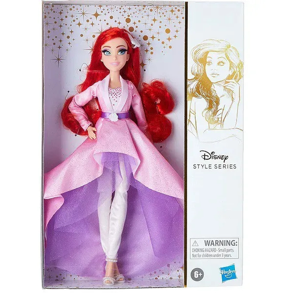 Boneca Articulada Princesas Disney STYLE Ariel Hasbro E9157 14898