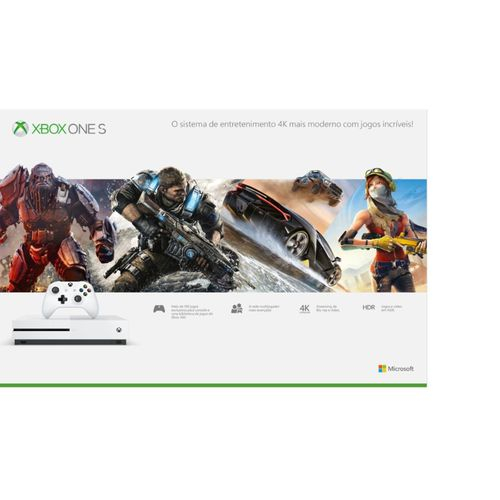 Console Xbox One S 1TB - Microsoft - Gameteczone a melhor loja de