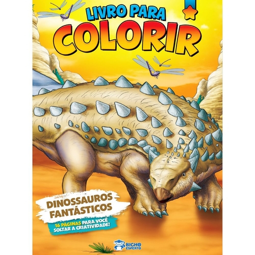 Dinossauro Para Colorir Pintar Infantil Dino Paint Menino Menina Várias  Cores Estimula Criatividade Tinta Pincel Original na Americanas Empresas