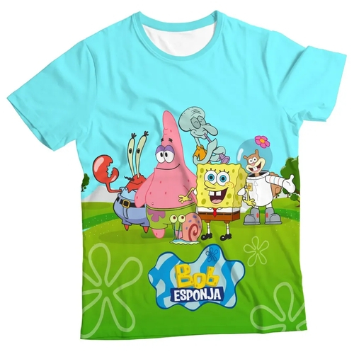 blusas de bob esponja para mujer