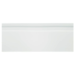 Rodapé de Poliestireno EspaçoFloor 10cm Slim Frisado Branco 100mm x 10mm x 2200mm Menor preço em Rodapé de Poliestireno EspaçoFloor 10cm Slim Frisado Branco 100mm x 10mm x 2200mm