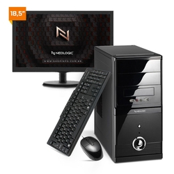 Kit - Computador Neologic NLI81916 Intel Core i7 10700 10º Geração 8Gb 1TB + Monitor 18,5 Menor preço em Kit - Computador Neologic NLI81916 Intel Core i7 10700 10º Geração 8Gb 1TB + Monitor 18,5