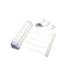 Varal Automático Rotoflex Branco 5 Cordas C/ 4,1M Cada Menor preço em Varal Automático Rotoflex Branco 5 Cordas C/ 4,1M Cada