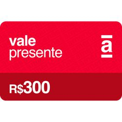 Vale Presente Americanas - R$300 (Virtual) Menor preço em Vale Presente Americanas - R$300 (Virtual)
