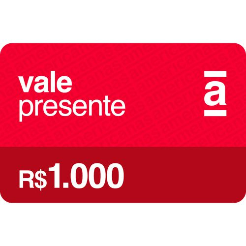 Gift Card 1000: comprar mais barato no Submarino