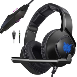 Fone de Ouvido Headset Gamer Onikuma K19 Preto PC PS4 Xbox Menor preço em Fone de Ouvido Headset Gamer Onikuma K19 Preto PC PS4 Xbox