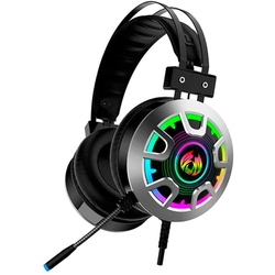 Headset Gamer Fone de Ouvido com LED MH5 Preto Menor preço em Headset Gamer Fone de Ouvido com LED MH5 Preto