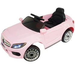 Mini Carro Elétrico Infantil Com Controle Remoto Vermelho BW028VM