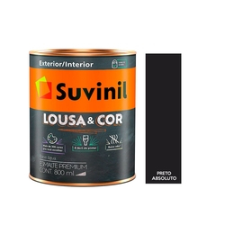 Tinta Lousa Cor Riscar Giz 800ml Suvinil R756 Preto Absoluto Menor preço em Tinta Lousa Cor Riscar Giz 800ml Suvinil R756 Preto Absoluto