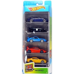 Conjunto 5 Carros Hw Exotics Hot Wheels - Mattel é boa?