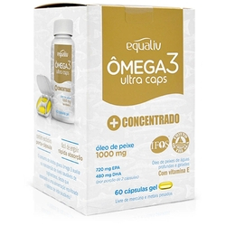 Ômega 3 Ultra 1000mg com Vitamina E (60 cápsulas) - Equaliv é boa?