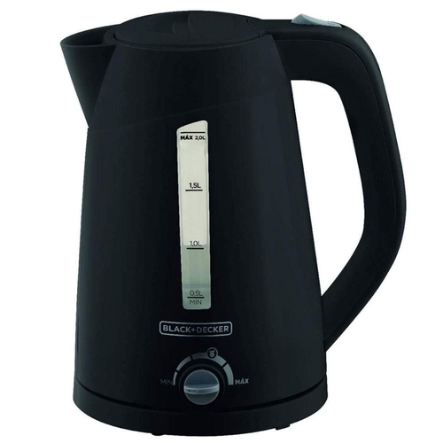 Chaleira Elétrica Black&Decker 2L 1250W Preta - K2200BR Menor preço em Chaleira Elétrica Black&Decker 2L 1250W Preta - K2200BR