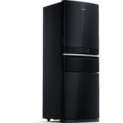 Refrigerador Brastemp Inverse 3 BRY59 419 Litros Preto Menor preço em Refrigerador Brastemp Inverse 3 BRY59 419 Litros Preto