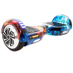 Hoverboard 6.5" Gelo Fogo BR Boards Bluetooth Led Lateral E Frontal Bolsa Menor preço em Hoverboard 6.5" Gelo Fogo BR Boards Bluetooth Led Lateral E Frontal Bolsa