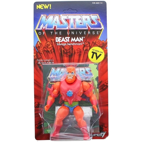 Boneco Masters Of The Universe Vintage Homem Fera Beast Man Inimigo Do He Man 14 Cm Super7 Em Promocao Ofertas Na Americanas