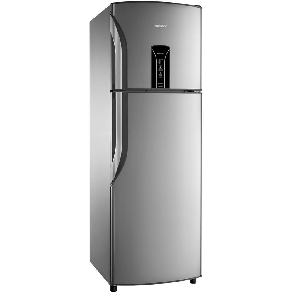 Geladeira Panasonic Frost Free 387L NR-BT42BV1X Aço Escovado - 110v