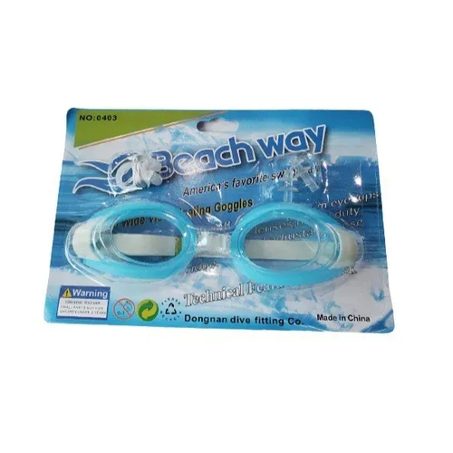 Oculos de natação com protetor de nariz Clearance