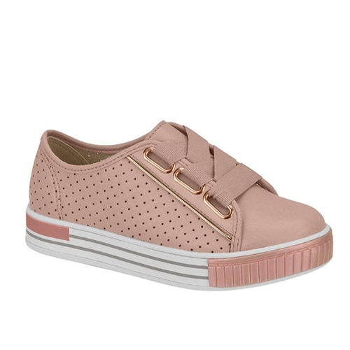 tenis feminino casual rose