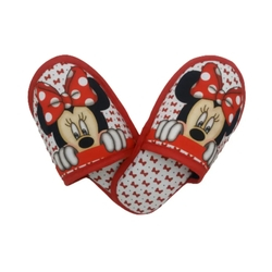 Pantufa Fofinha Lavável da Minie Menor preço em Pantufa Fofinha Lavável da Minie