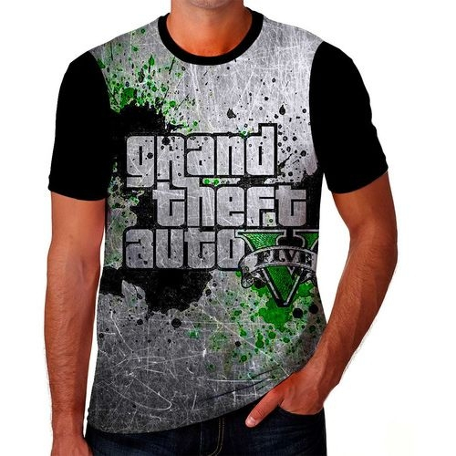 Grand Theft Auto T Shirt Novo Jogo GTA San Andreas Grand Theft