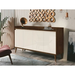 Buffet Aparador Retrô Clássico Malbec com Off White - MoveisAqui é boa?