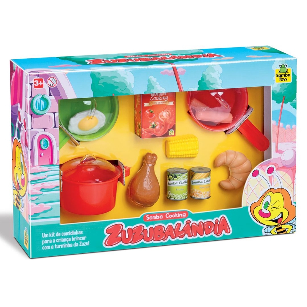 Brinquedo Panelinha Comidinha De Brinquedo Cozinha Infantil Zuzubalandia 2