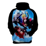 Blusa De Moletom Narutoo Boruto Anime Desenho Casaco - Estampado