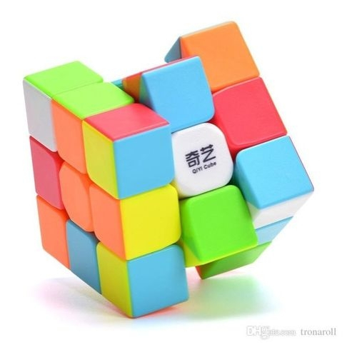 Cubo Mágico Profissional 3x3x3 qiyi Warrior W - original na Americanas  Empresas