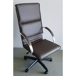 Cadeira Escritório Boss Presidente Relax Com Trava - SINT Marrom-café Menor preço em Cadeira Escritório Boss Presidente Relax Com Trava - SINT Marrom-café