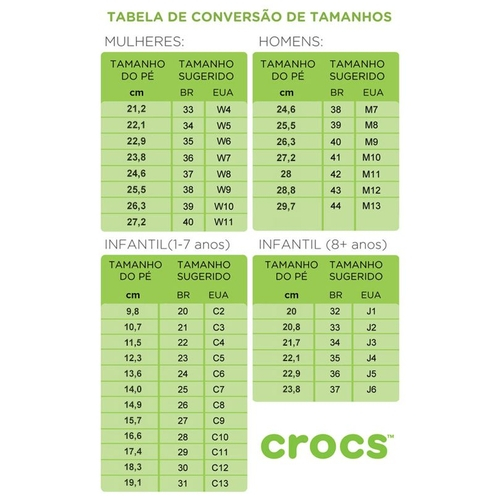 crocs promoção 37