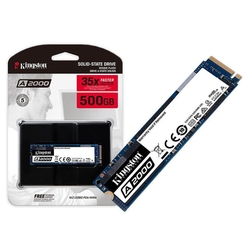 Ssd Pcie Desktop Notebook Kingston Sa2000m8/500g A2000 500gb M.2 2280 Pcie Nvme Ger 3.0 X4 Menor preço em Ssd Pcie Desktop Notebook Kingston Sa2000m8/500g A2000 500gb M.2 2280 Pcie Nvme Ger 3.0 X4