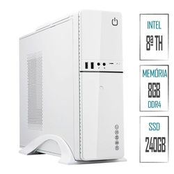 Computador PC Intel 8ª Geração 8GB DDR4 SSD 240GB (Placa de vídeo Intel UHD 610) HDMI Full HD Skill SlimPC é boa?