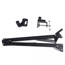 Braço Articulado Suporte De Microfone De Mesa - 812 Menor preço em Braço Articulado Suporte De Microfone De Mesa - 812