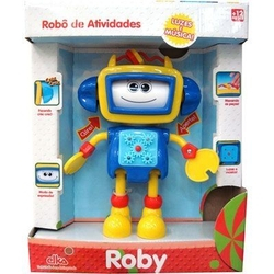 Robô De Atividades Roby Ref. 671 - Elka Menor preço em Robô De Atividades Roby Ref. 671 - Elka